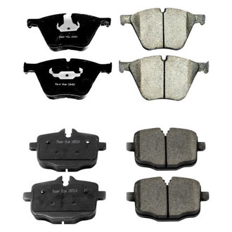 PowerStop® - Z16 Evolution Clean Ride Ceramic Front and Rear Disc Brake Pad Set