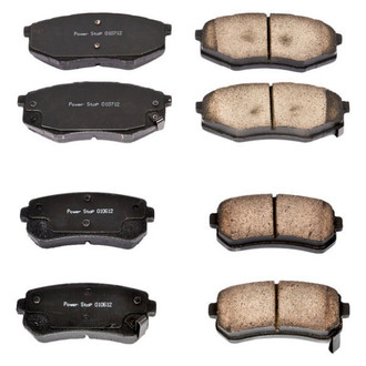 PowerStop® - Z16 Evolution Clean Ride Ceramic Front and Rear Disc Brake Pad Set