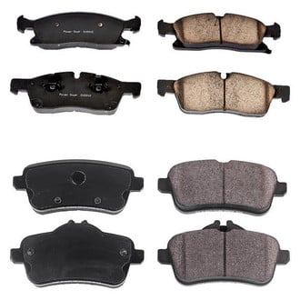 PowerStop® - Z16 Evolution Clean Ride Ceramic Front and Rear Disc Brake Pad Set