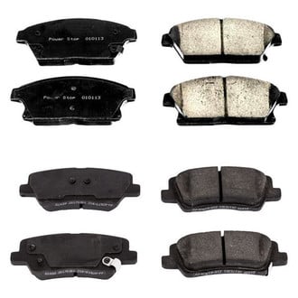 PowerStop® - Z16 Evolution Clean Ride Ceramic Front and Rear Disc Brake Pad Set