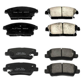 PowerStop® - Z16 Evolution Clean Ride Ceramic Front and Rear Disc Brake Pad Set
