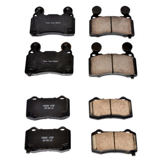 PowerStop® - Z16 Evolution Clean Ride Ceramic Front and Rear Disc Brake Pad Set