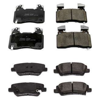 PowerStop® - Z16 Evolution Clean Ride Ceramic Front and Rear Disc Brake Pad Set