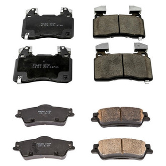 PowerStop® - Z16 Evolution Clean Ride Ceramic Front and Rear Disc Brake Pad Set