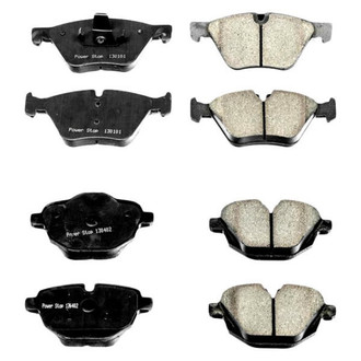 PowerStop® - Z16 Evolution Clean Ride Ceramic Front and Rear Disc Brake Pad Set
