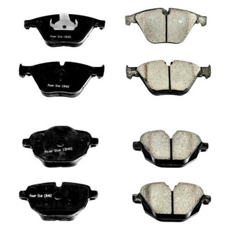 PowerStop® - Z16 Evolution Clean Ride Ceramic Front and Rear Disc Brake Pad Set
