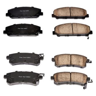 PowerStop® - Z16 Evolution Clean Ride Ceramic Front and Rear Disc Brake Pad Set