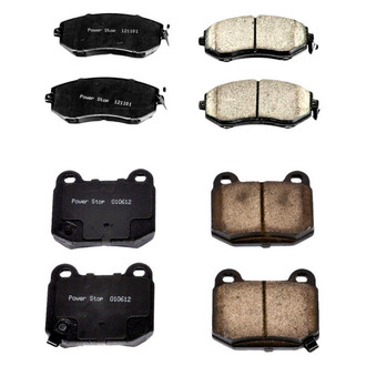 PowerStop® - Z16 Evolution Clean Ride Ceramic Front and Rear Disc Brake Pad Set