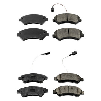 PowerStop® - Z16 Evolution Clean Ride Ceramic Front and Rear Disc Brake Pad Set