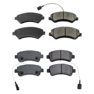 PowerStop® - Z16 Evolution Clean Ride Ceramic Front and Rear Disc Brake Pad Set