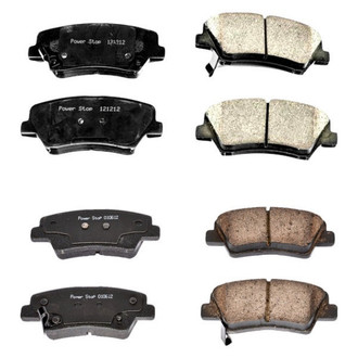 PowerStop® - Z16 Evolution Clean Ride Ceramic Front and Rear Disc Brake Pad Set