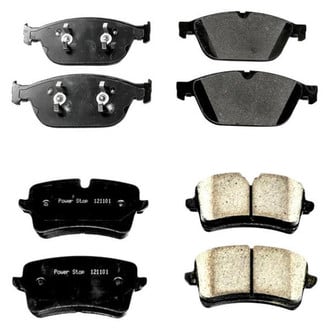 PowerStop® - Z16 Evolution Clean Ride Ceramic Front and Rear Disc Brake Pad Set