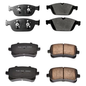 PowerStop® - Z16 Evolution Clean Ride Ceramic Front and Rear Disc Brake Pad Set