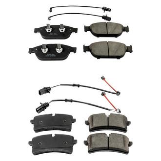 PowerStop® - Z16 Evolution Clean Ride Ceramic Front and Rear Disc Brake Pad Set