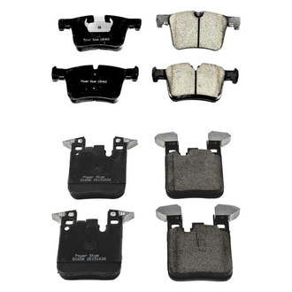 PowerStop® - Z16 Evolution Clean Ride Ceramic Front and Rear Disc Brake Pad Set