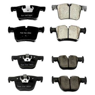PowerStop® - Z16 Evolution Clean Ride Ceramic Front and Rear Disc Brake Pad Set