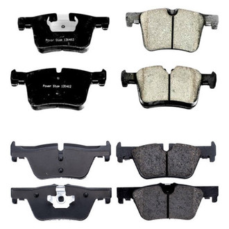 PowerStop® - Z16 Evolution Clean Ride Ceramic Front and Rear Disc Brake Pad Set