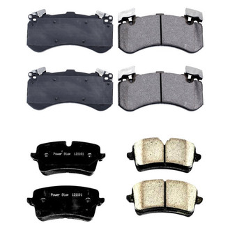 PowerStop® - Z16 Evolution Clean Ride Ceramic Front and Rear Disc Brake Pad Set