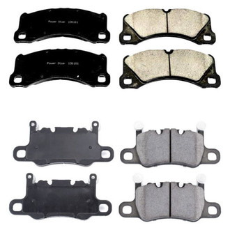 PowerStop® - Z16 Evolution Clean Ride Ceramic Front and Rear Disc Brake Pad Set