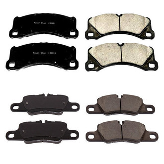 PowerStop® - Z16 Evolution Clean Ride Ceramic Front and Rear Disc Brake Pad Set