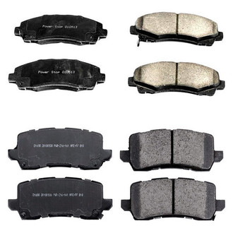 PowerStop® - Z16 Evolution Clean Ride Ceramic Front and Rear Disc Brake Pad Set
