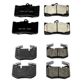 PowerStop® - Z16 Evolution Clean Ride Ceramic Front and Rear Disc Brake Pad Set