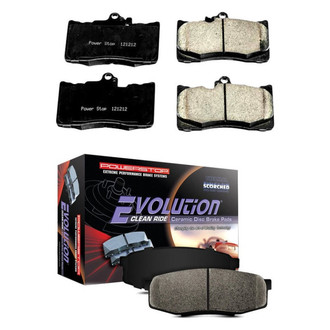 PowerStop® - Z16 Evolution Clean Ride Ceramic Front and Rear Disc Brake Pad Set
