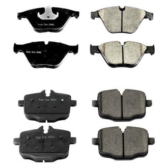 PowerStop® - Z16 Evolution Clean Ride Ceramic Front and Rear Disc Brake Pad Set