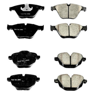 PowerStop® - Z16 Evolution Clean Ride Ceramic Front and Rear Disc Brake Pad Set