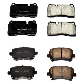 PowerStop® - Z16 Evolution Clean Ride Ceramic Front and Rear Disc Brake Pad Set