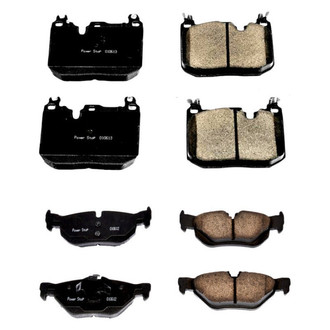 PowerStop® - Z16 Evolution Clean Ride Ceramic Front and Rear Disc Brake Pad Set