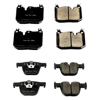PowerStop® - Z16 Evolution Clean Ride Ceramic Front and Rear Disc Brake Pad Set