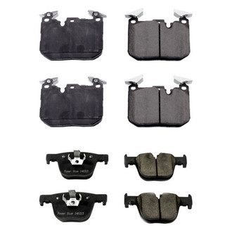 PowerStop® - Z16 Evolution Clean Ride Ceramic Front and Rear Disc Brake Pad Set