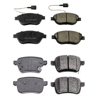 PowerStop® - Z16 Evolution Clean Ride Ceramic Front and Rear Disc Brake Pad Set