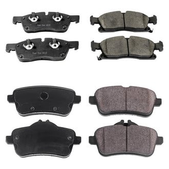 PowerStop® - Z16 Evolution Clean Ride Ceramic Front and Rear Disc Brake Pad Set