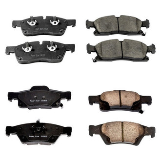 PowerStop® - Z16 Evolution Clean Ride Ceramic Front and Rear Disc Brake Pad Set