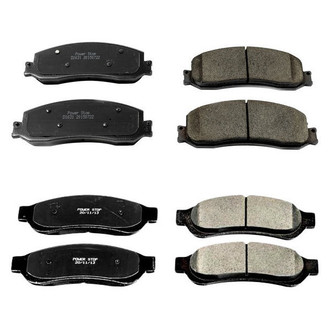 PowerStop® - Z16 Evolution Clean Ride Ceramic Front and Rear Disc Brake Pad Set