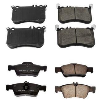 PowerStop® - Z16 Evolution Clean Ride Ceramic Front and Rear Disc Brake Pad Set