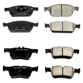PowerStop® - Z16 Evolution Clean Ride Ceramic Front and Rear Disc Brake Pad Set