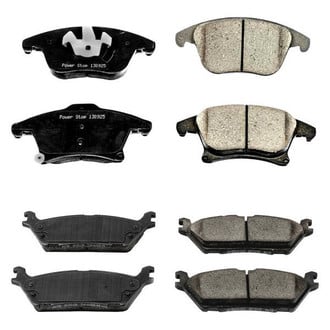 PowerStop® - Z16 Evolution Clean Ride Ceramic Front and Rear Disc Brake Pad Set