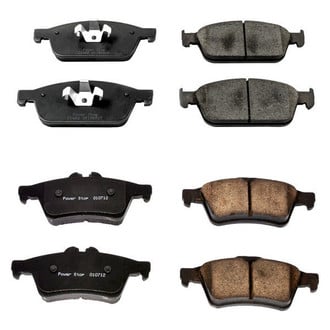 PowerStop® - Z16 Evolution Clean Ride Ceramic Front and Rear Disc Brake Pad Set