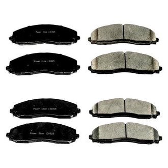 PowerStop® - Z16 Evolution Clean Ride Ceramic Front and Rear Disc Brake Pad Set
