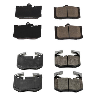 PowerStop® - Z16 Evolution Clean Ride Ceramic Front and Rear Disc Brake Pad Set