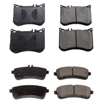 PowerStop® - Z16 Evolution Clean Ride Ceramic Front and Rear Disc Brake Pad Set