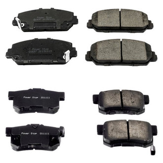 PowerStop® - Z16 Evolution Clean Ride Ceramic Front and Rear Disc Brake Pad Set
