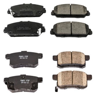 PowerStop® - Z16 Evolution Clean Ride Ceramic Front and Rear Disc Brake Pad Set