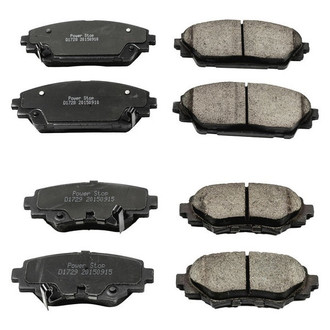 PowerStop® - Z16 Evolution Clean Ride Ceramic Front and Rear Disc Brake Pad Set