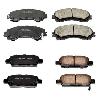 PowerStop® - Z16 Evolution Clean Ride Ceramic Front and Rear Disc Brake Pad Set
