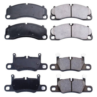 PowerStop® - Z16 Evolution Clean Ride Ceramic Front and Rear Disc Brake Pad Set