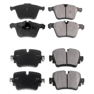 PowerStop® - Z16 Evolution Clean Ride Ceramic Front and Rear Disc Brake Pad Set